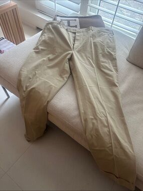 Gianfranco Ferré Men's Khaki Cotton Chinos